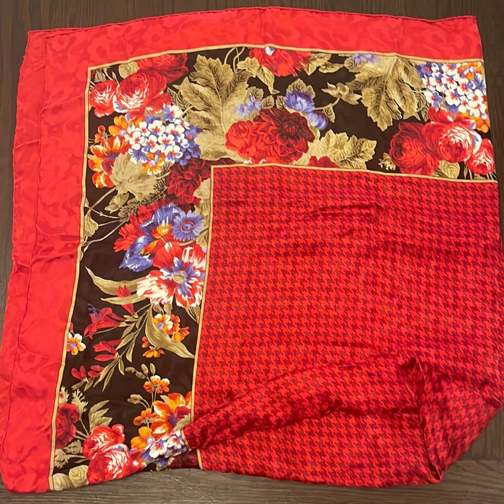 Valentino extra large silk scarf